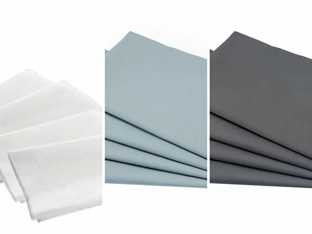 100% Cotton Percale 200TC Pillowcase Pack – Set of 4: product photo